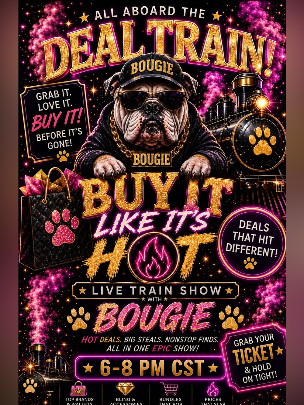 💖 🔥 LIVE TRAIN SHOW THIS WEDNESDAY! | BUY IT LIKE IT’S HOT EXPRESS 🚂🔥 - Picture 6 of 6